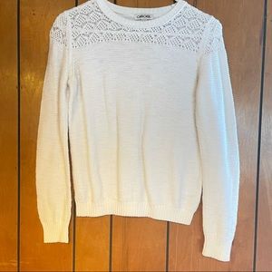 White Cherokee XL/TG sweater very cute